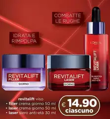 L'Oreal - Revitalift Viso Filler Crema Giorno 50 Ml