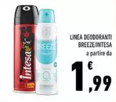 Intesa - Linea Deodoranti Breeze/ Intesa - Linea Deodoranti Breeze/