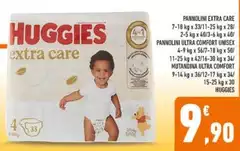Huggies - Pannolini Extra Care