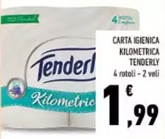Tenderly - Carta Igienica Kilometrica Tenderly - Carta Igienica Kilometrica