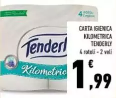Tenderly - Carta Igienica Kilometrica Tenderly - Carta Igienica Kilometrica