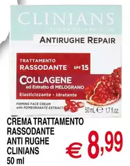 Clinians - Crema Trattamento Rassodonte Anti Rughe