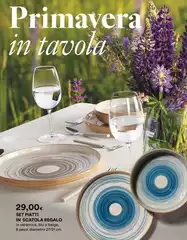 Primavera - Set Piatti In Scatola Regalo