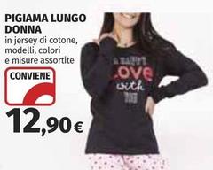 Jersey - Pigiama Lungo Donna