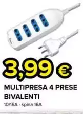 Multipresa 4 Prese Bivalenti Multipresa 4 Prese Bivalenti