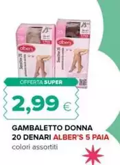 Alber'S - Gambaletto Donna 20 Denari
