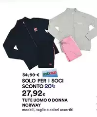 Norway - Tute Uomo O Donna Norway - Tute Uomo O Donna