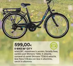 E-Bike 26" City E-Bike 26" City
