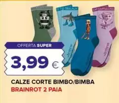 Calze Corte Bimbo/bimba