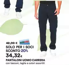 Carrera - Pantaloni Uomo Carrera - Pantaloni Uomo