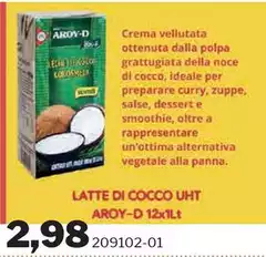 Aroy-D - Latte Di Cocco UHT