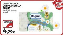 Regina - Carta Igienica Cartacamomilla Regina - Carta Igienica Cartacamomilla