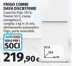 Daya - Frigo Combi DSCB170WE