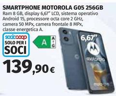 Motorola - Smartphone G05 256GB