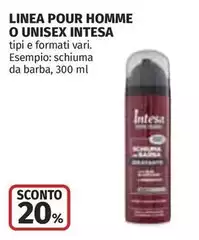 Intesa - Linea Pour Homme O Unisex Intesa - Linea Pour Homme O Unisex