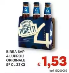 Angelo poretti - Birra 4 Luppoli Originale Angelo poretti - Birra 4 Luppoli Originale