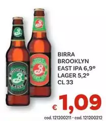 Brooklyn - Birra East Ipa 6,90 Lager Brooklyn - Birra East Ipa 6,90 Lager