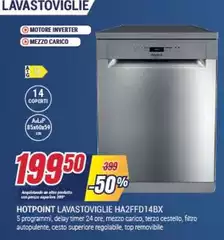 Hotpoint - Lavastoviglie Tottoint Lavastovieglie