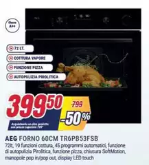Aeg - Forno 60cm TR6PB53FSB