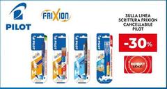 Pilot - Sulla Linea Scrittura Frixion Cancellabile