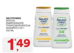 Neutro Med - Doccia Energizzante/ Tonificante/Doccia Shampoo 3 In 1