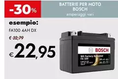 Bosch - Batterie Per Moto FA100 4AH DX Bosch - Batterie Per Moto FA100 4AH DX