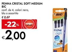 Bic - Penna Cristal Soft Medium
