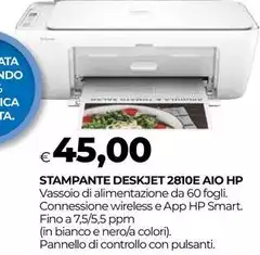HP - Stampante Deskjet 2810E Aio