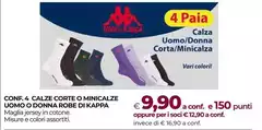 Kappa - Calze Corte O Mincalze Uomo O Donna Robe Di