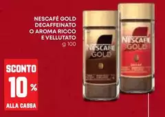Nescafé - Gold Decaffeinato O Aroma Ricco E Vellutato
