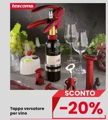 Tescoma - Tappo Versatore Per Vino