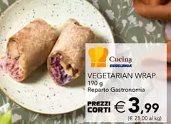Esselunga - Vegetarian Wrap