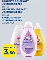 Johnson's - Bagnetto Dolci Notti Baby