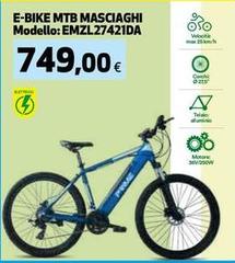 Masciaghi - E-Bike Mtb Modello: Emzl27421da Masciaghi - E-Bike Mtb Modello: Emzl27421da