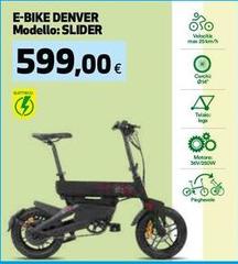 Denver - E-Bike Modello: SLIDER Denver - E-Bike Modello: SLIDER