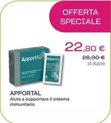 Apportal - Aquita A Supportare Il Sistema Immunitario Apportal - Aquita A Supportare Il Sistema Immunitario