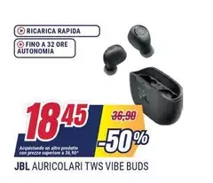 Jbl - Auricolari Tws Vibe Buds Jbl - Auricolari Tws Vibe Buds