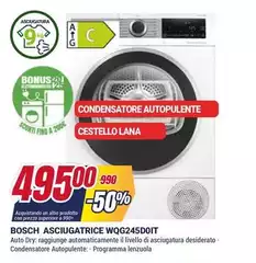 Bosch - Asciugatrice Wqg245doit