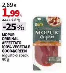 Verde & bio - Mopur Original Affettato 100% Vegetale