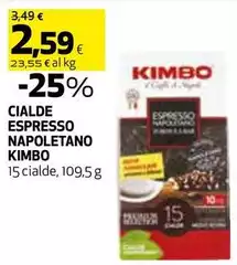 Kimbo - Cialde Espresso Napoletano