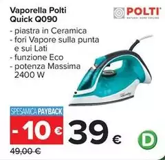 Polti - Vaporella  Quick Q090