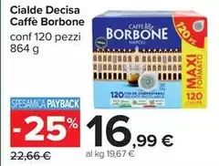 Caffe borbone - Cialde Decisa Caffè