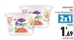 Fage - Yogurt Fruvo