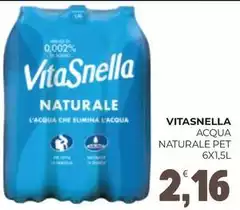 Vitasnella - Acqua Naturale Pet