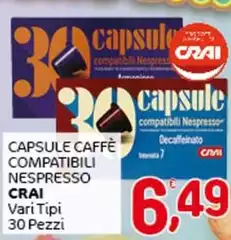 Crai - Capsule Caffè Compatibili Nespresso