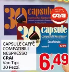Crai - Capsule Caffè Compatibili Nespresso
