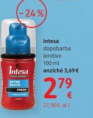 Intesa - Dopobarba Lenitivo Sensitive 100 Ml Intesa - Dopobarba Lenitivo Sensitive 100 Ml