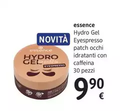 Essence - Hydro Gel Patch Occhi Idratanti Con Caffeina 30 Pezzi