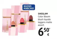 Sheglam - Color Bloom Blush Liquido Leggero Effetto Matte