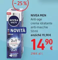 Nivea - Men Anti-age Crema Idratante Anti-macchie